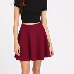 Amazon Pink/Red Skater Skirt